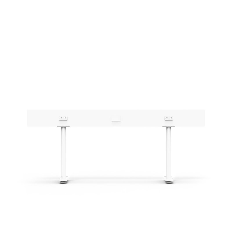 Rail électrique pour rampe (relevage), H 23,5 po x l 60 po x P 14,5 po, Blanc