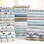 Ensemble de draps 4 pièces 4 pièces avec imprimé blanc de village, flanelle 100% coton, doux au toucher, comprend drap plat, 2 taies d'oreiller ajustées, lavable à la machine, en design, flanelle pour dormir