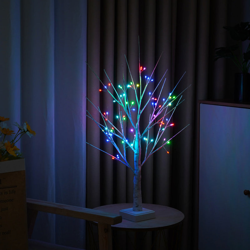 1.97' H Lighted Artificial Christmas Tree