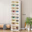 9-Tier Foldable Storage Cabinet Shoes Organizer with Doors