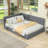 Full Size Upholstered Daybed Frame with Slats-2074700268