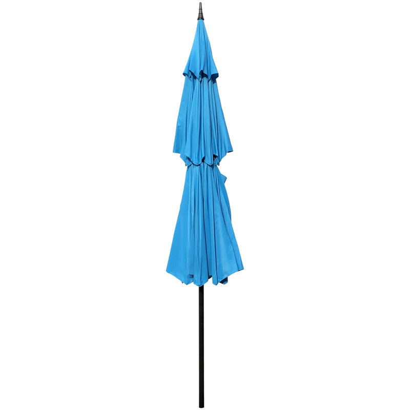Parasol de marché 9 pi Iyanna, Aigue-marine