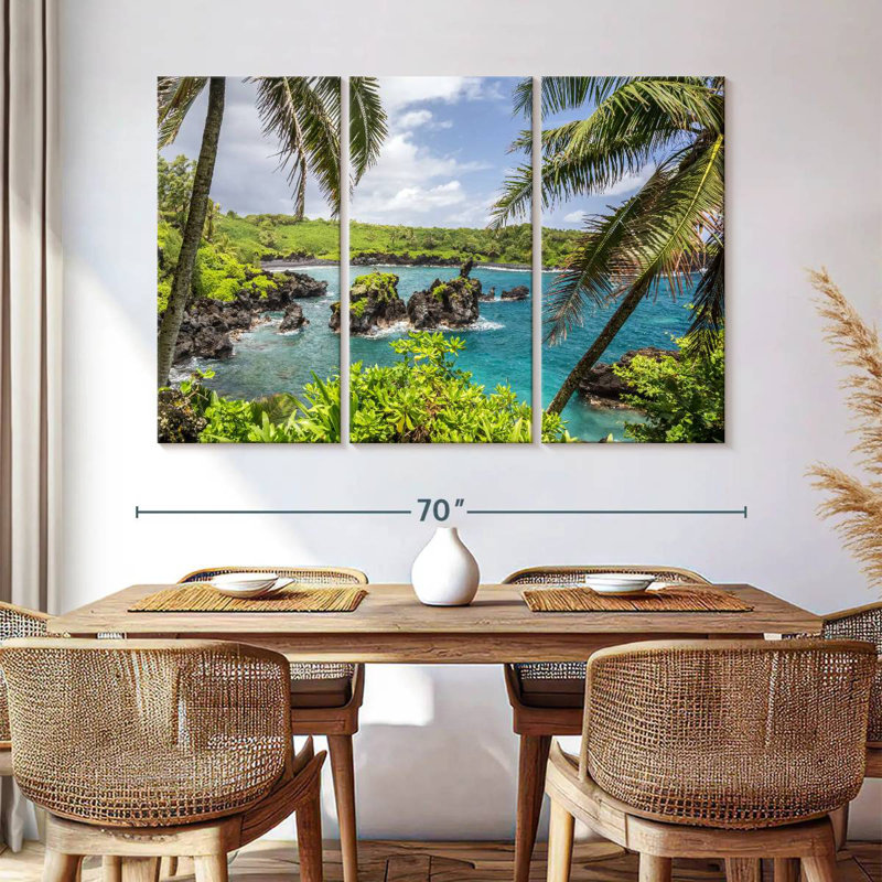 Plage Gillard Maui Island, H 42 po x l 65 po