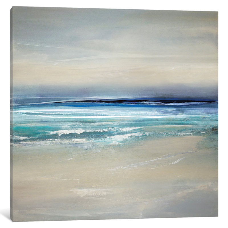 «Sway I», reproduction d'art sur toile tendue, H 37 po x l 37 po x P 1,5 po, Toile avec cadre noir, Pas de tapis