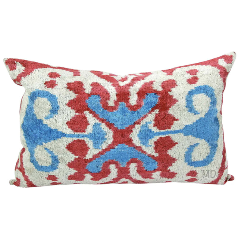 Velvet Lumbar Pillow Cover & Insert