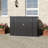 6 ft. W X 4 ft. D Metal Garbage Shed