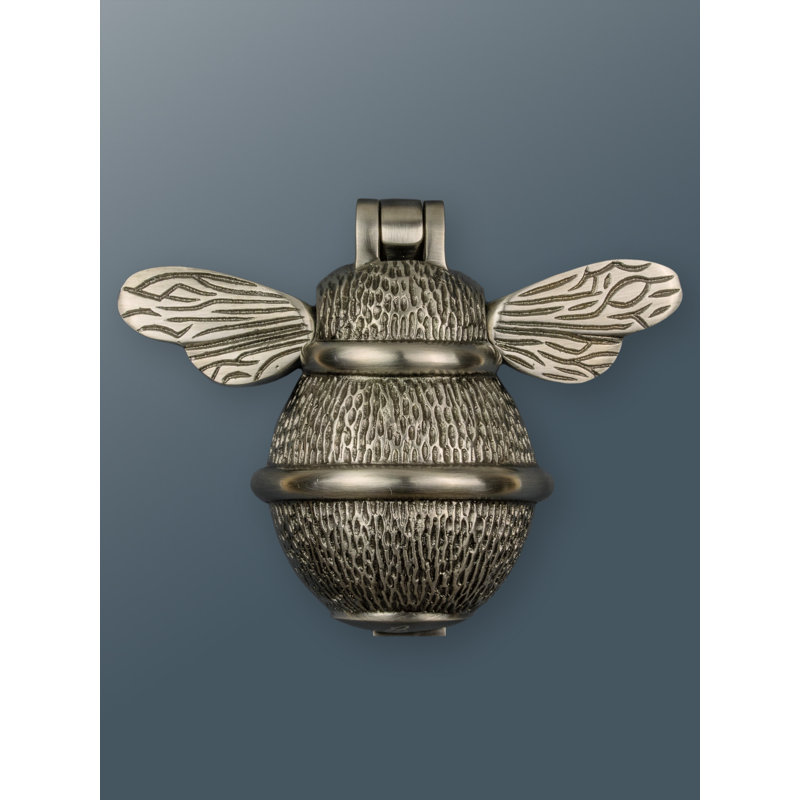 Shannon Bee Door Knocker, Pewter