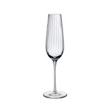 Round Up Handmade Crystal Flute