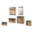 Jackeline 2066 cm W Hallway Set with Storage Bench and Shoe Storage-69936269