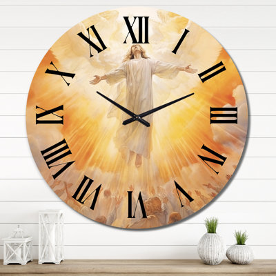 Horloge murale Jesus Modern Devotion II