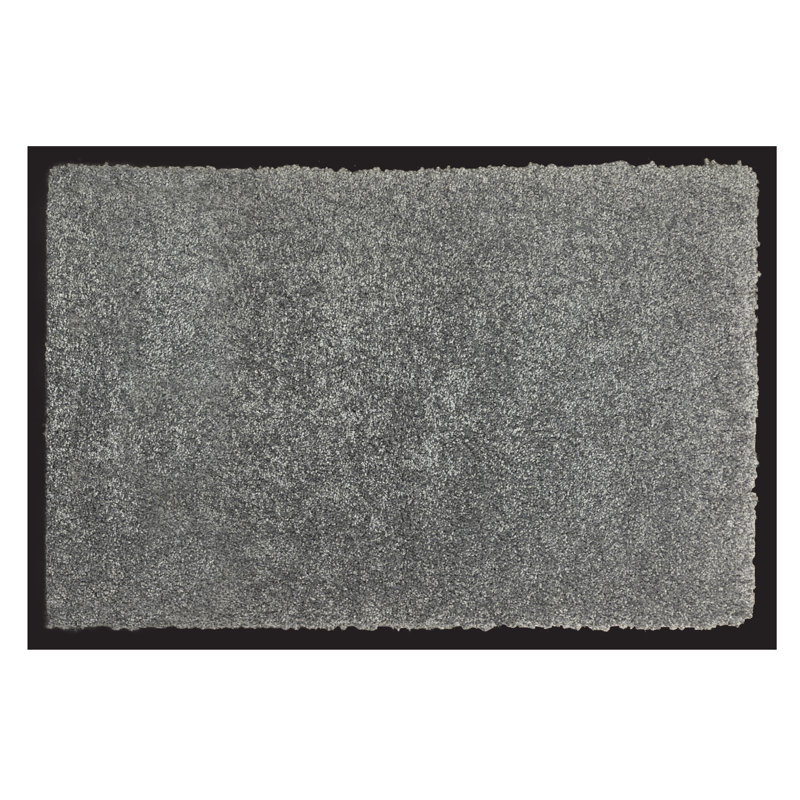 Denine Non-Slip Indoor Doormat, 50cm W x 80cm L, Grey