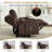 Loveseat Recliner with Storage Center Console, Manual Double Reclining Sofa with Pockets, Cup Holders, Pillows-946810078