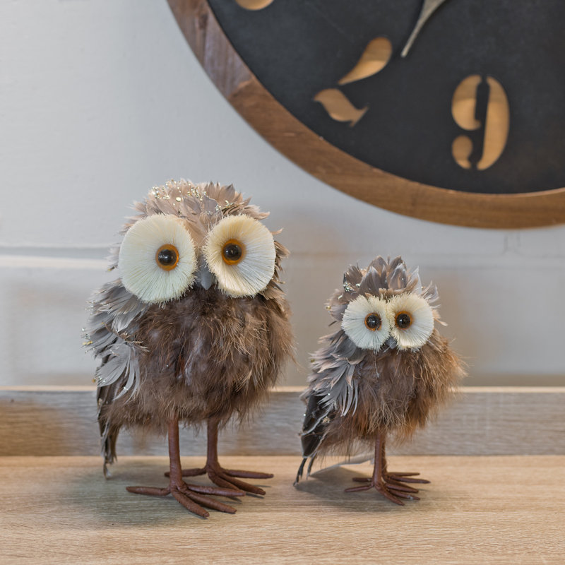 Boligee Owl Decorative Object, 20" H x 12" W x 14" D
