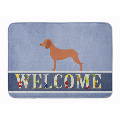Tapis de bain bavarois Mountain Hound Welcome