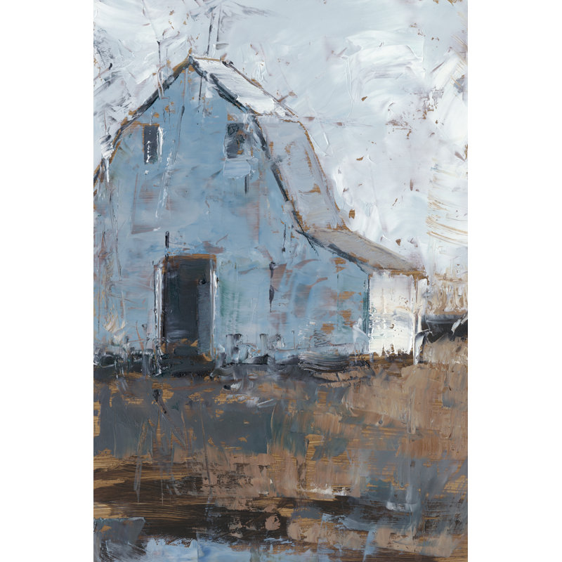 " Sunset Farm II " by Ethan Harper Painting Print, 36" H x 24" W x 1.25" D