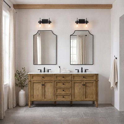 Ensemble de meuble-lavabo double l 72 po x P 21,5 po x H 35 po Rivers
