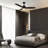 52" DC Motor Pull-chain 3 Blades Ceiling Fan with Light, Downrod-665283160