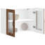 Kitchen Wall Cabinet With Glass Door Lucca Engineered Wood-554589258-554589256