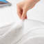 Tapis blanc à poils longs lavable Hardage-676650314