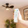 Cayleeann 24cm Ceiling Fan with LED Lights