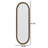 Antique Effect Iron Art Oval Retro Wall Hanging Mirror-73168117-73168112
