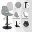 Marcien Swivel Upholstered Adjustable Height Counter Stool with Metal Frame-1315231615