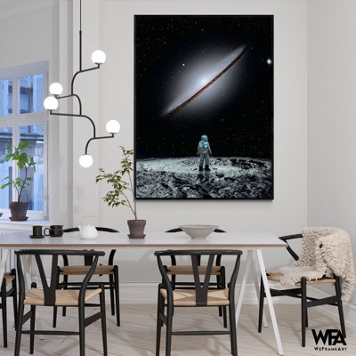 Sole Survivor By Ritvik Takkar, Moonwalk Poster Print, Space Photography Print, NASA Office Decor, Space Lover Wall Art Print