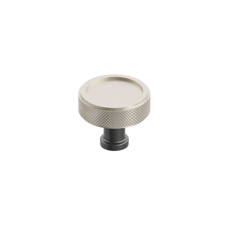 Barre de meuble-lavabo Emtek, Bronze huilé / nickel satiné, 1 3/8"