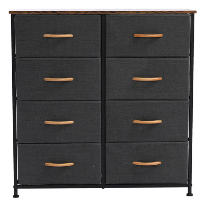 Hauser 8 Drawer Storage Drawer