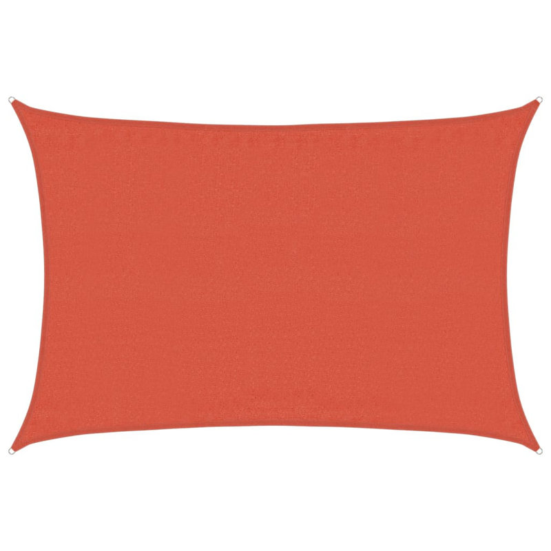 Attalus Rectangular Shade Sail, 2.5m x 4.5m, Orange