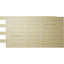 Panneau de fausses briques traditionnelles EverStone, l 44 po x H 21 3/4 po x P 3/4 po, couleur rouge argile-129621850