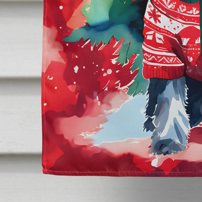 Polyester double face Noël