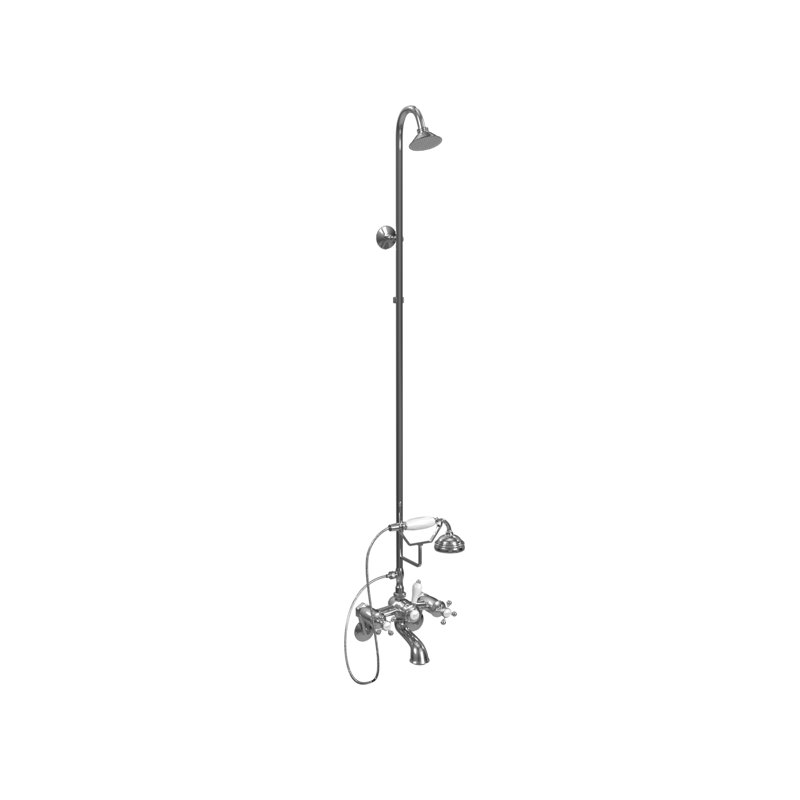 All-In-One Kit with Rough in-Valve, Chrome