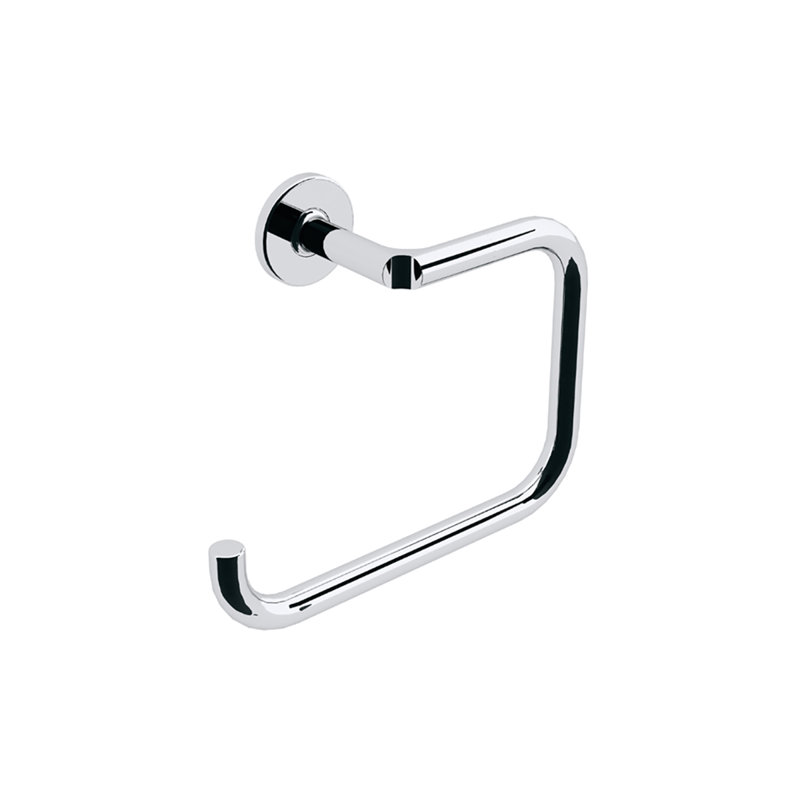 Sbeca Towel Ring, Polished Chrome