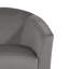 Upholstered Swivel Barrel Chair-1821474024