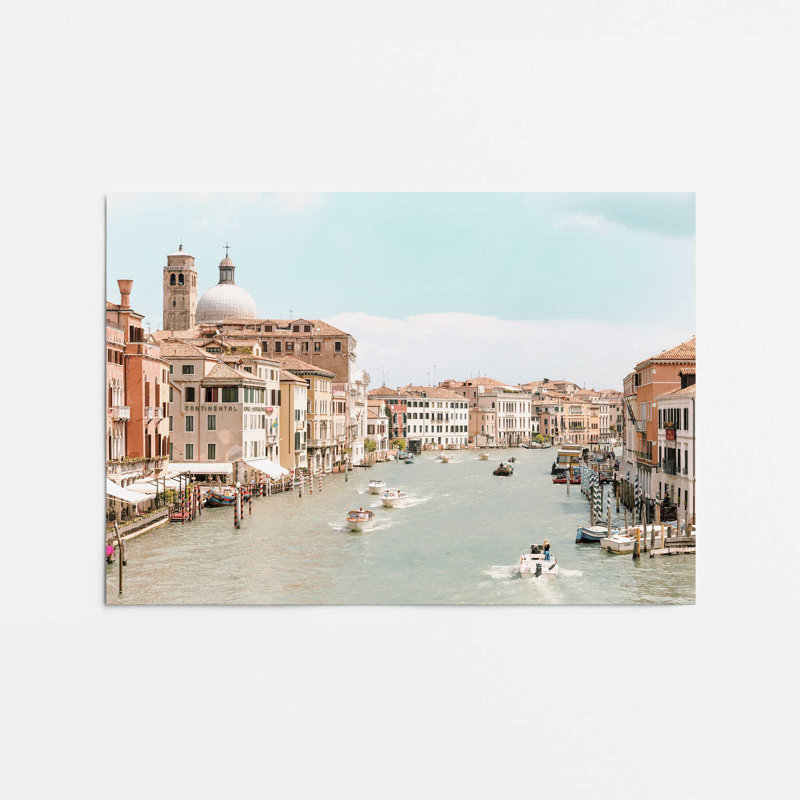 A Venetian Voyage Print, Paper, 11" H x 14" W x 0.1" D