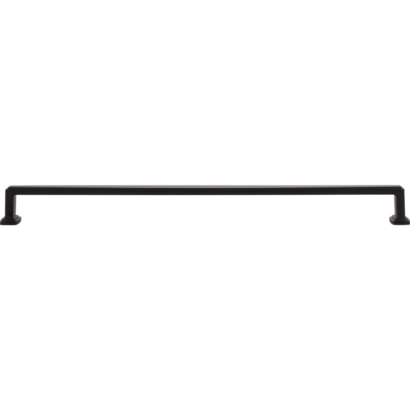 Richard Bar Pull, 12", Matte Black