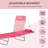 Outsunny Folding Chaise Lounge Chair-917508798