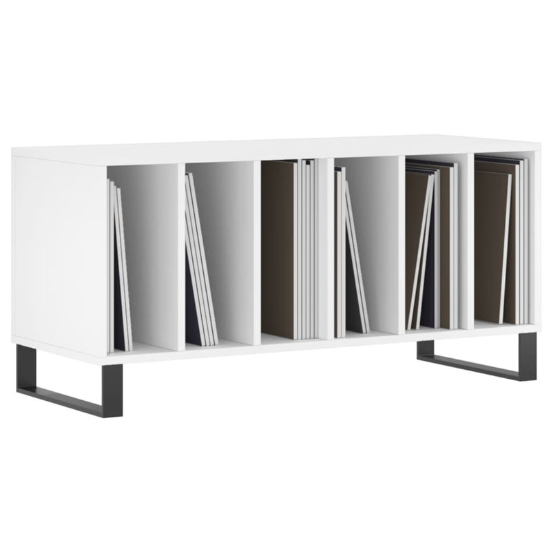 48cm H Media Cabinet, White