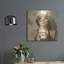 Art mural en métal luxueux «Natation tasse» par Layla Oz, 24 po x 24 po-1224504091