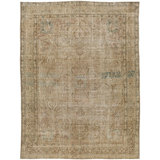Antique One Of A Kind One-of-a-Kind 10'2" X 13'6" Hand Knotted Area Rug