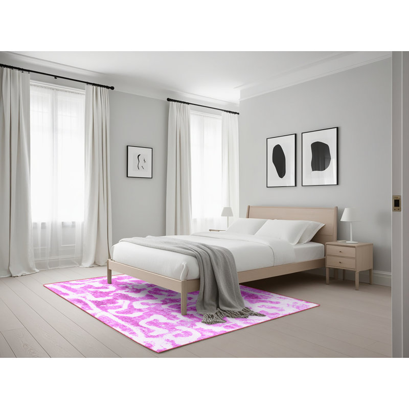 Tapis mauve Danetra, Rectangle 5 pi x 7 pi