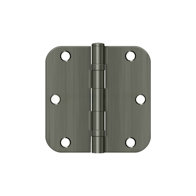 Steel Hinge, Antique Nickel
