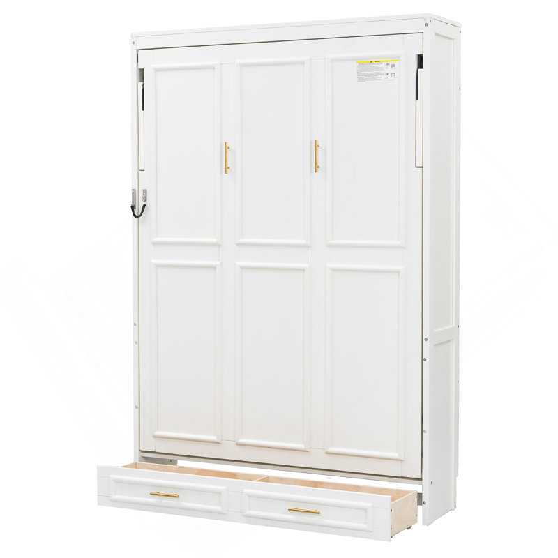 Murphy Bed with 2 Storage Drawers