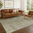 Machine Washable Indoor/Outdoor Chantille ACN2324 Ikat Rug-1736530207