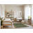 Machine Washable Overdyed Brown Area Rug-1304766800