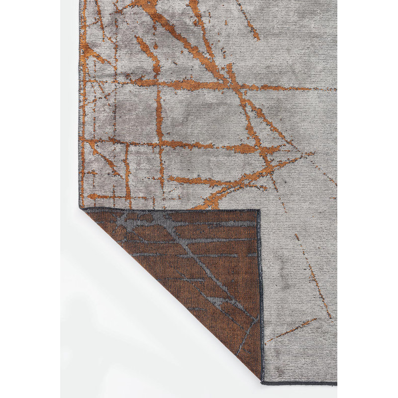 Rapture Abstract Area Rug, Rectangle 9'10" x 14'