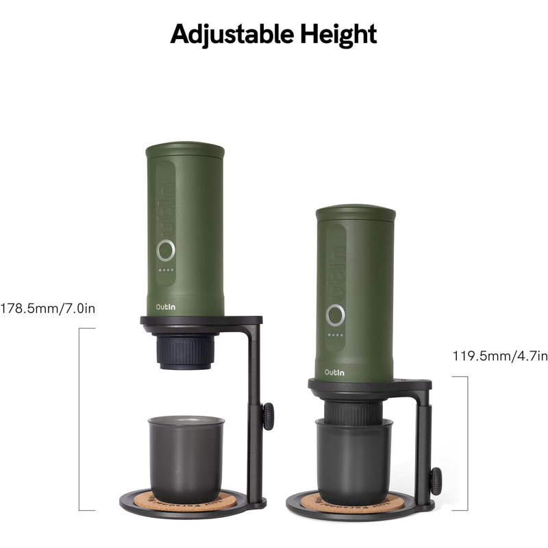 OutIn Universal Coffee Stand with Cork Pad