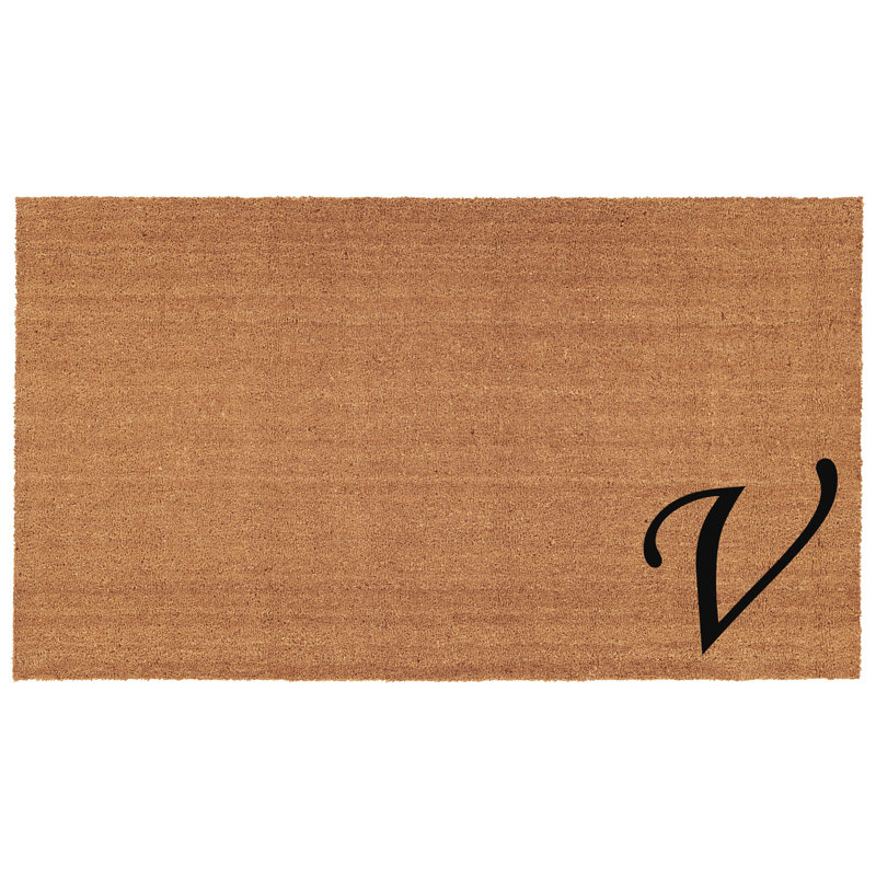Tapis d'entrée antidérapant Zebrowski, Rectangle 2 pi x 3 pi, V