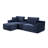 Modular Sectional Sofa, Deep Seat Corduroy Cloud Couch with Cup Holders, USB Ports & Storage Box, Sleeper Sofa Couch Boneless Couches With Movable Ottoman for Living Room, No Assembly Required-607178558